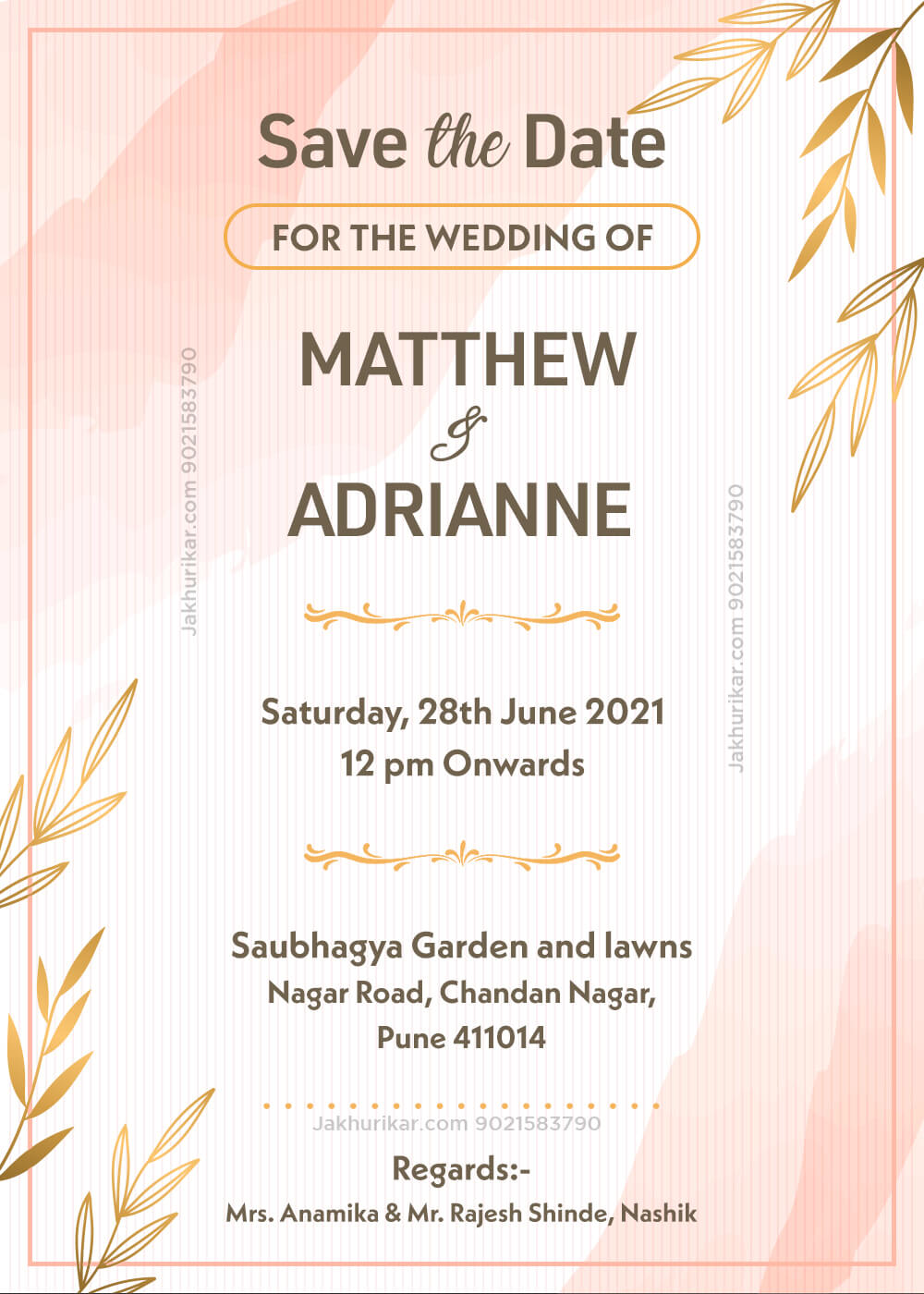  Online wedding invitation card | laser cut wedding invitations 